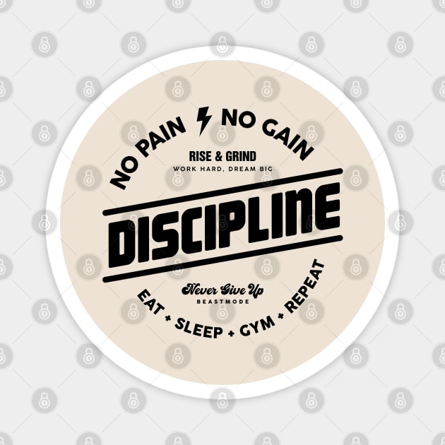 Discipline Magnet by artslaves